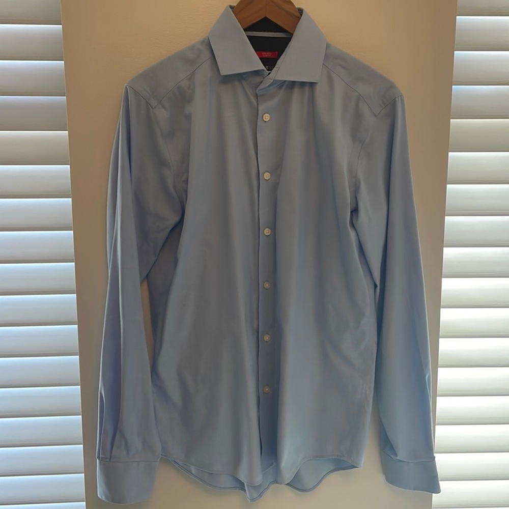 KENNETH COLE AWEARNESS NON IRON SLIM FIT 15.5 34/35 BARELY WORN